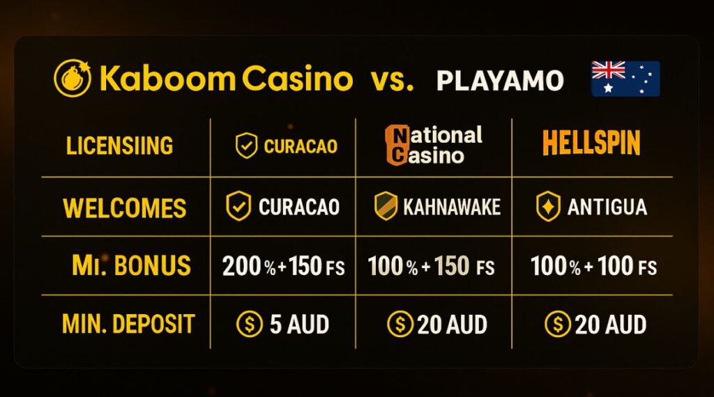 Comparison with Other Casinos