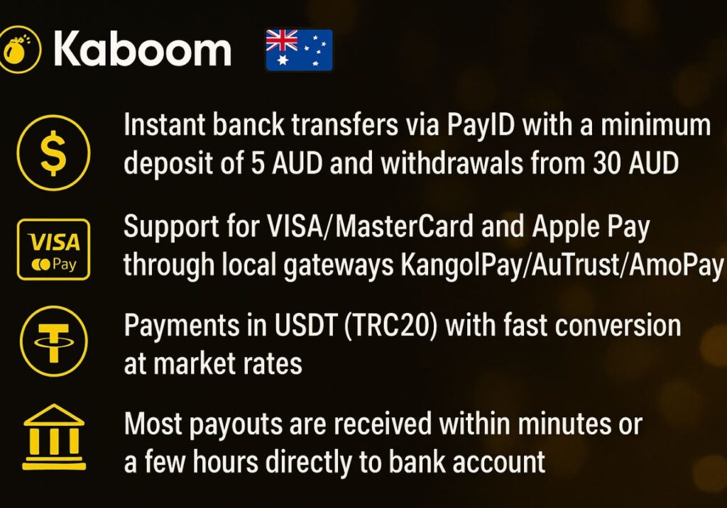 Deposit and Withdrawal Methods